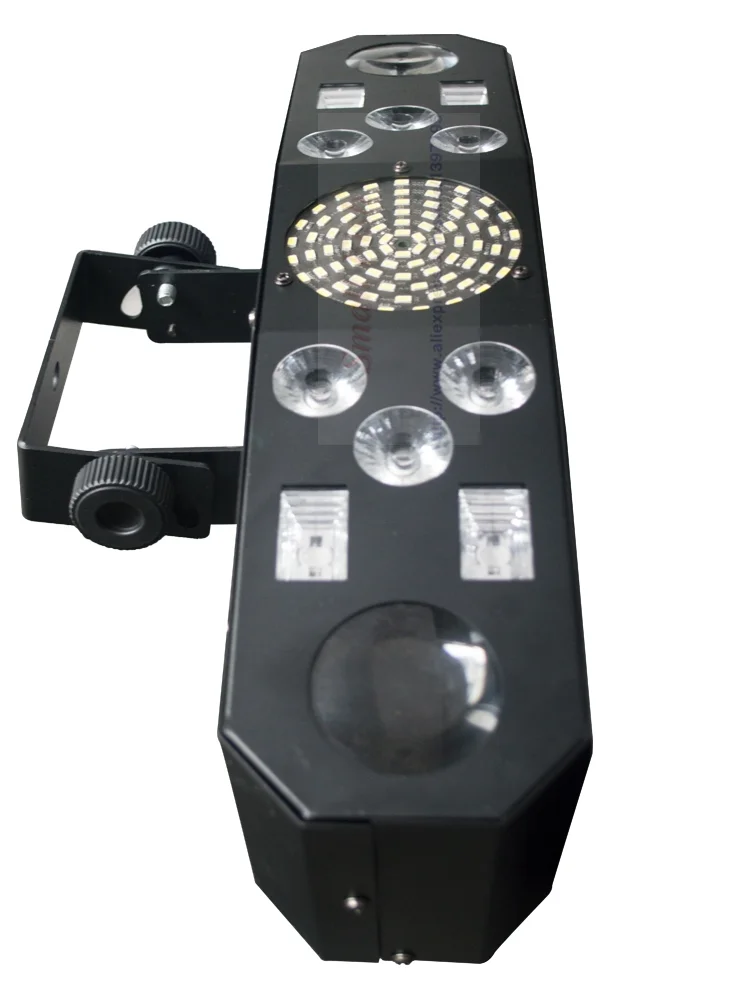 Профессиональный 5 в 1 лазерный проектор с эффектом узора RGBW Audio Star Whirlwind для сцены