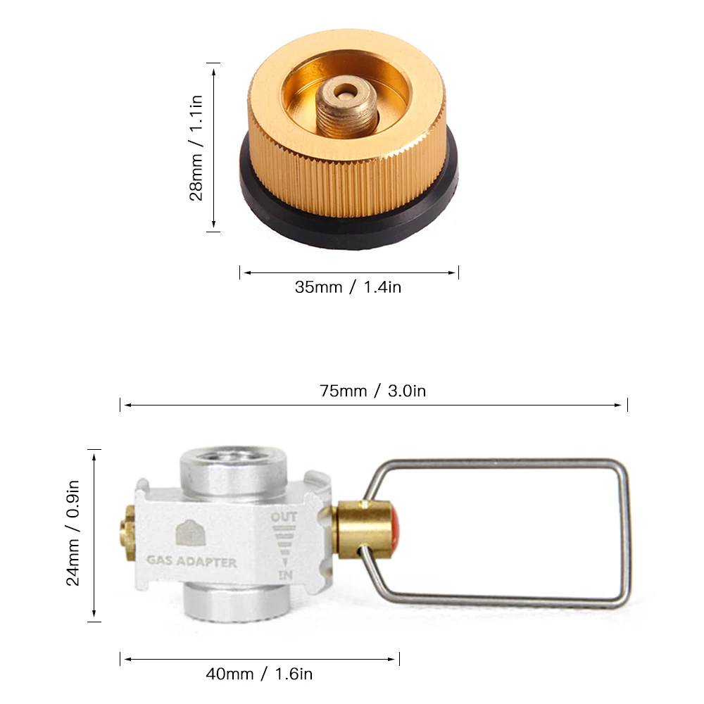 Переходник для газового конвертера Gas Saver Plus заправка плоского бака переходник