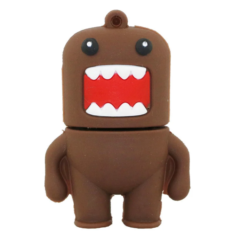 Pen Drive Japanese Cartoon Big Doll Domo Kun Girl Lovely Creative Usb Pendrive 4GB 16GB 32GB 64GB Flash Disk U | Компьютеры и офис