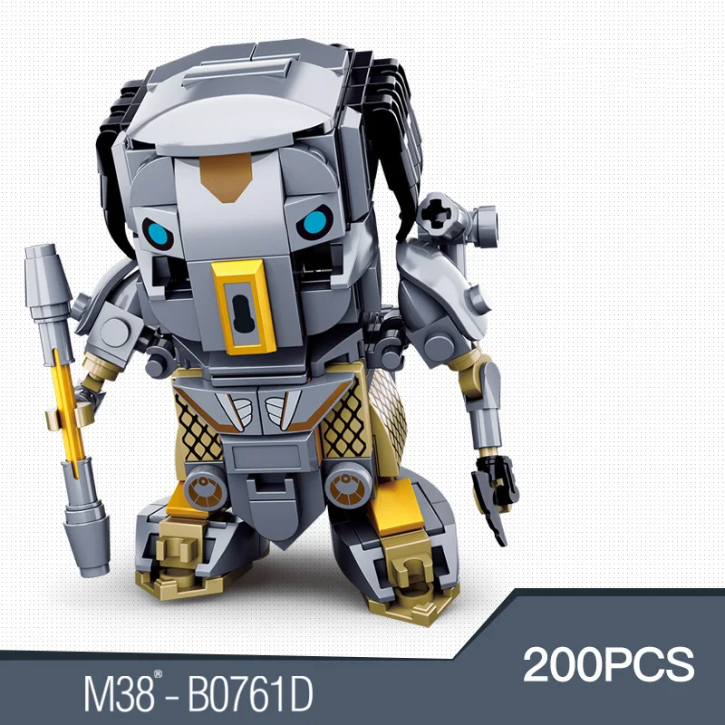 Мстители Godzillaingly King Alien Mecha 23 строительные блоки игрушка Детская модель кирпичи
