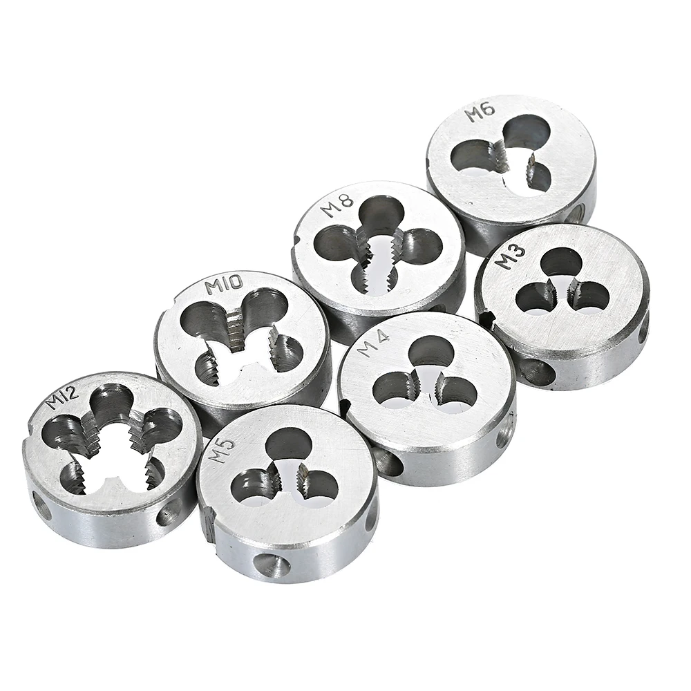 Набор инструментов для резки резьбы из быстрорежущей стали 32 шт.|Метчик с