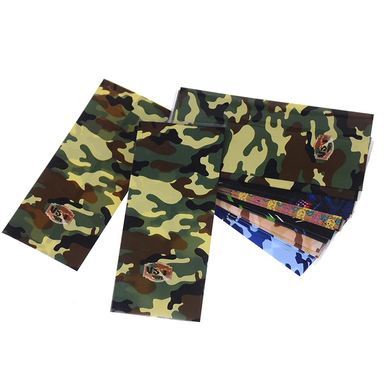 18650 батарея обёрточная бумага на ПВХ Стикеры камуфляж стиль трубки