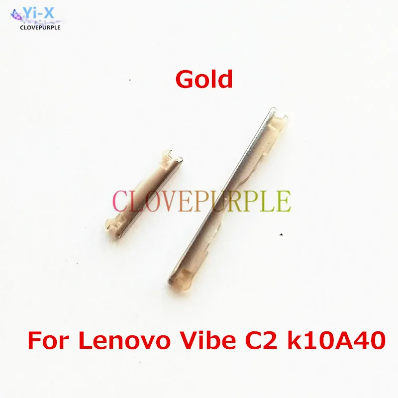 Новые боковые кнопки включения/выключения/громкости для Lenovo Vibe C2 K10a40 запасные