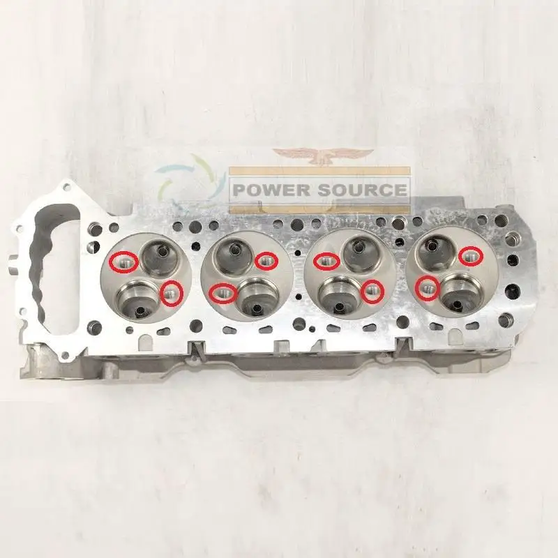 Головка цилиндра Z24 с 8 отверстиями для свечи зажигания Nissan D21 Pathfinder вилочный