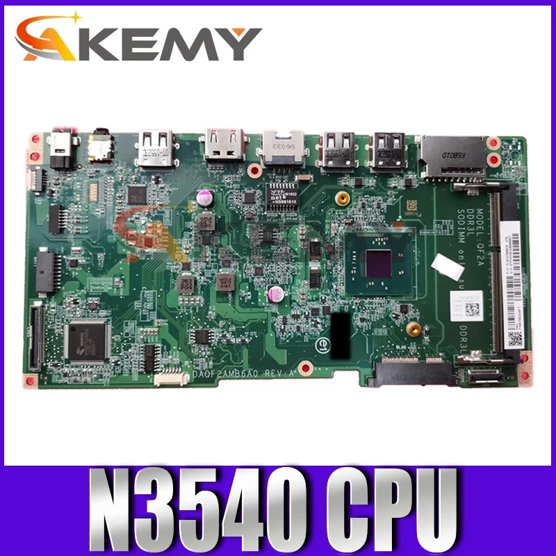 

Оригинальная материнская плата для ноутбука DELL Inspiron 3043 Pentium N3540 материнская плата CN-0MFRMC 0MFRMC DAQF2AMB6A0 SR1YW