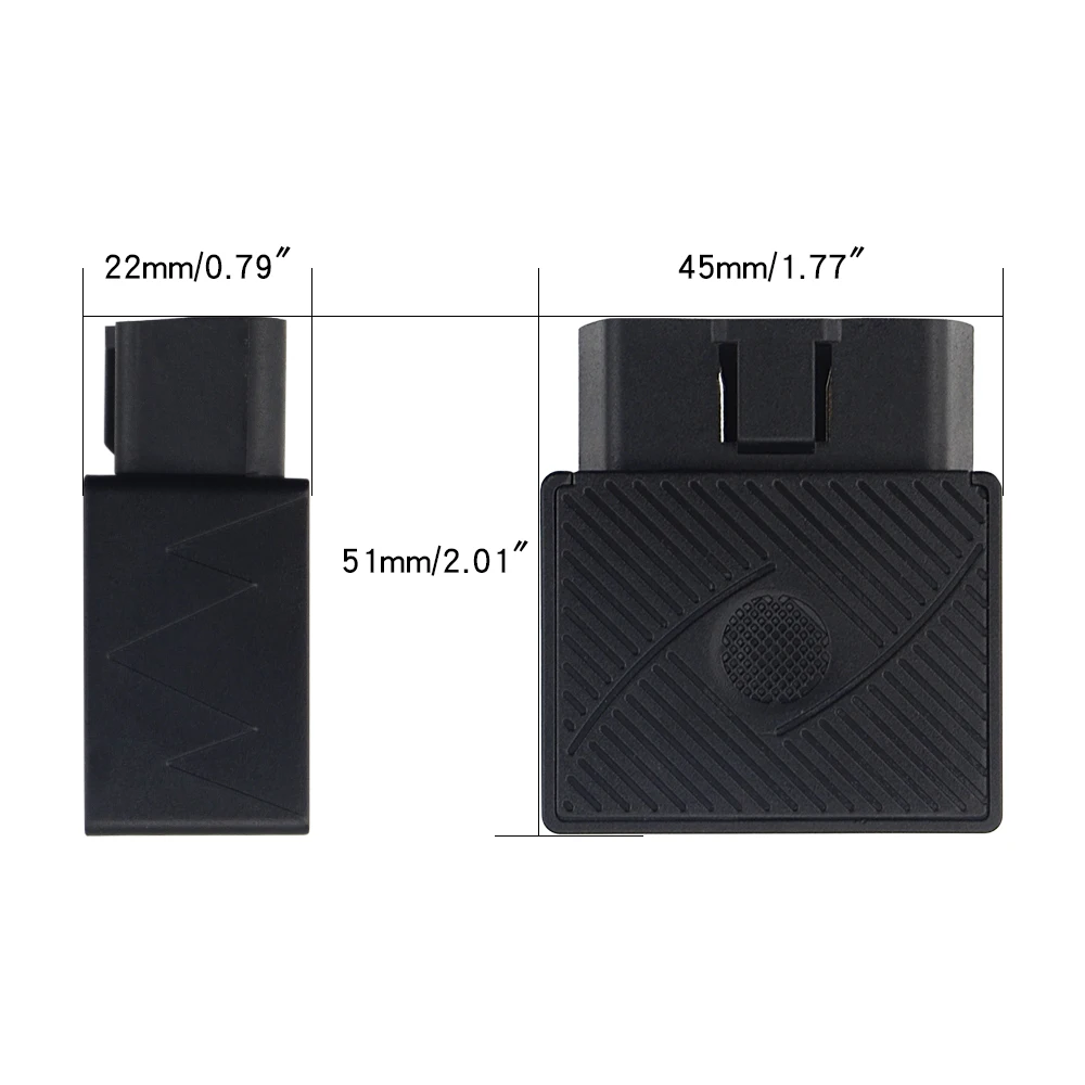 OBD II GPS трекер CCTR 831 умное устройство слежения за транспортным средством Plug and Play Free