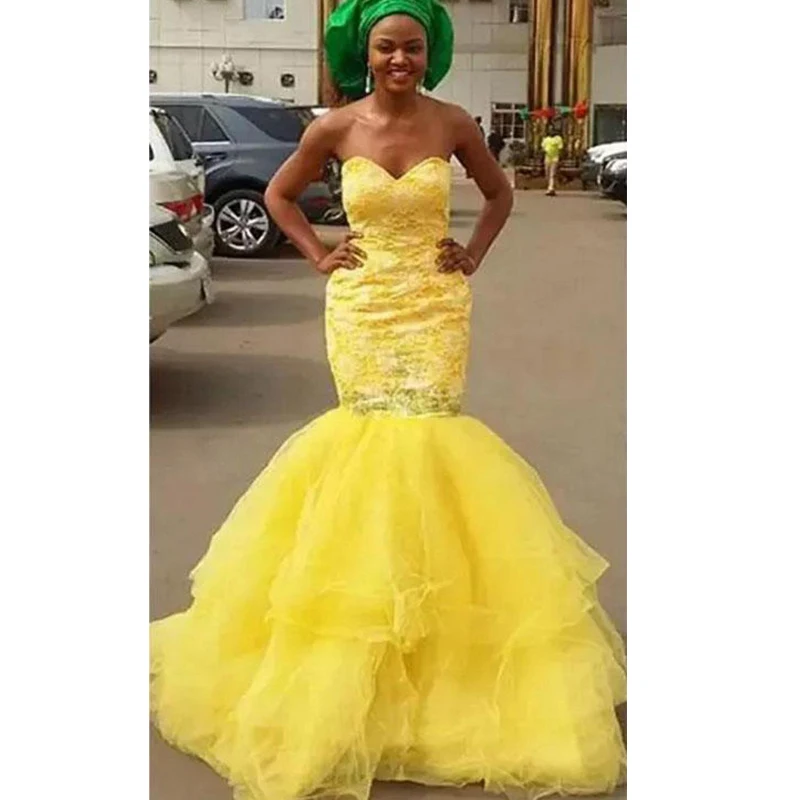 

Африканское Новое кружевное вечернее платье-Русалка с драгоценными камнями, платье для вечевечерние