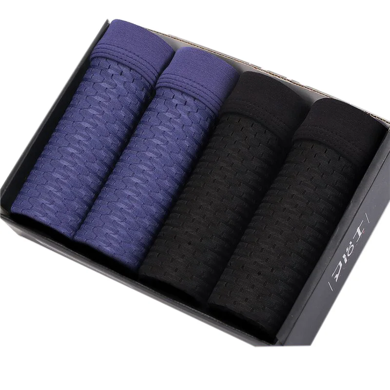 4 шт. упак. мужские трусы-боксеры тонкие дышащие трусы из модала эластичные