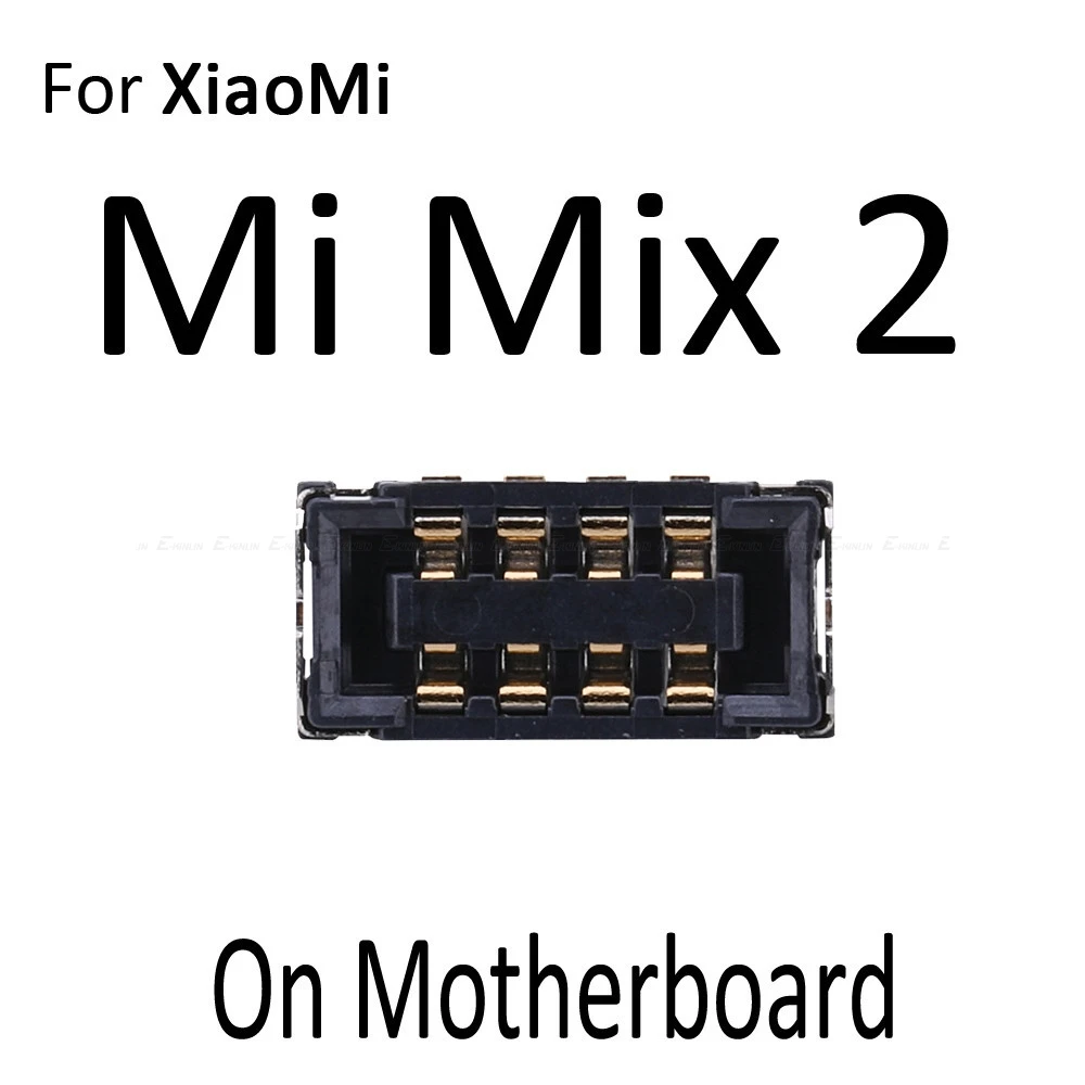 5 шт. разъем для аккумулятора внутренний FPC Разъем Панель зажим для Xiaomi mi 4C 4i mi x 2S Max Note 2 Red mi 3 Pro 3S 3X 4A Note 3 на плате - Цвет: For Xiaomi Mi Mix 2