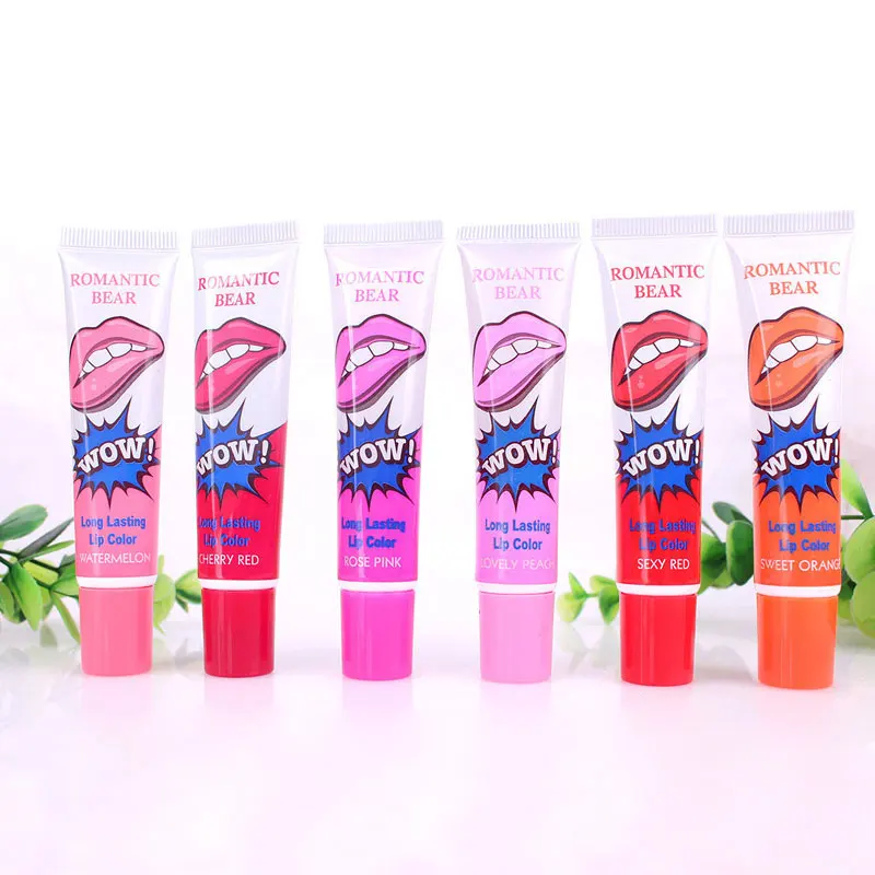 

1PC Amazing Moisturizer Lip Gloss Peel Off Waterproof Makeup Lip Stick Long Lasting Liquid Lipstick Tint Tear Pull Lip gloss
