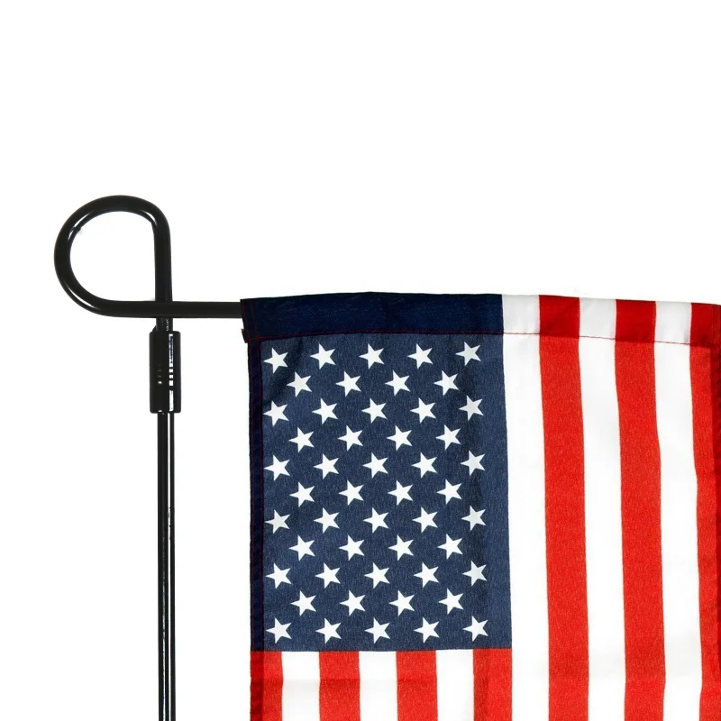 Флаг для сада аксессуары флагшток черный кованый железный маленький флаг