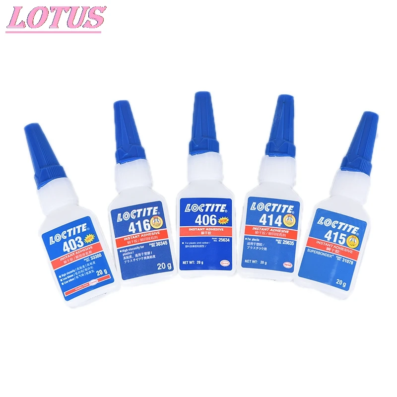 1PC 20ml Instant Adhesive Gule 401 403 406 414 415 416 Quick Dry Stronger Super Glue Multi-Purpose Repair Tools Universal hot