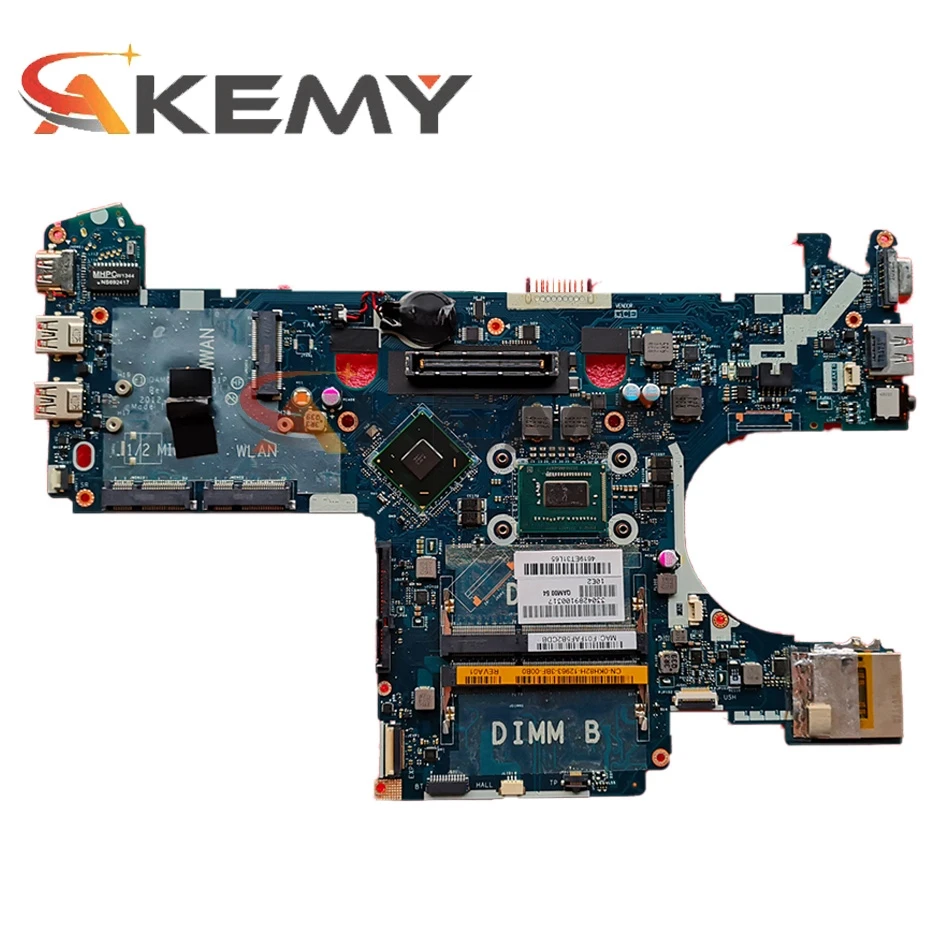 Оригинальная материнская плата для ноутбука DELL Latitude E6230 Core I3-2350M CN-0H62PP 0H62PP QAM00 LA-7731P