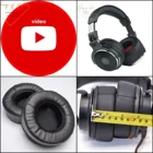 Сменные мягкие амбушюры с эффектом памяти для наушников Oneodio серии DJ