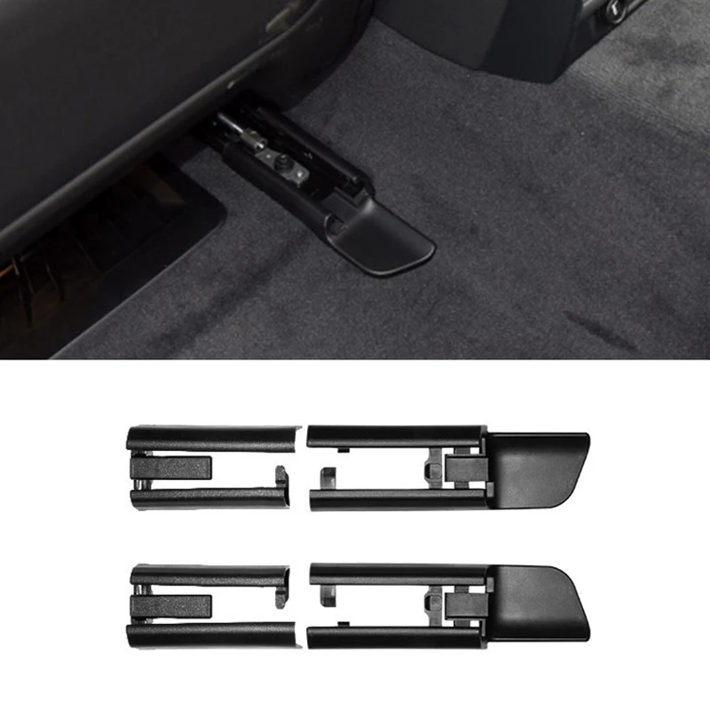 

Black Car Seat Rail Trim Cover Sliding Track Bonnet for BMW 5 Series G38 7 Series G12 X5 X6 F15 F16 Car Accessories 52107408213