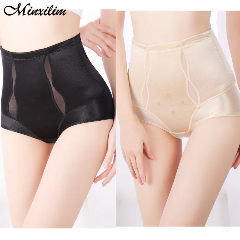 

Minxilim Для женщин белье для похудения и коррекции фигуры Нижнее белье Сексуальное белье для подъема ягодиц Бесшовные Body Shaper Высокая талия пло...