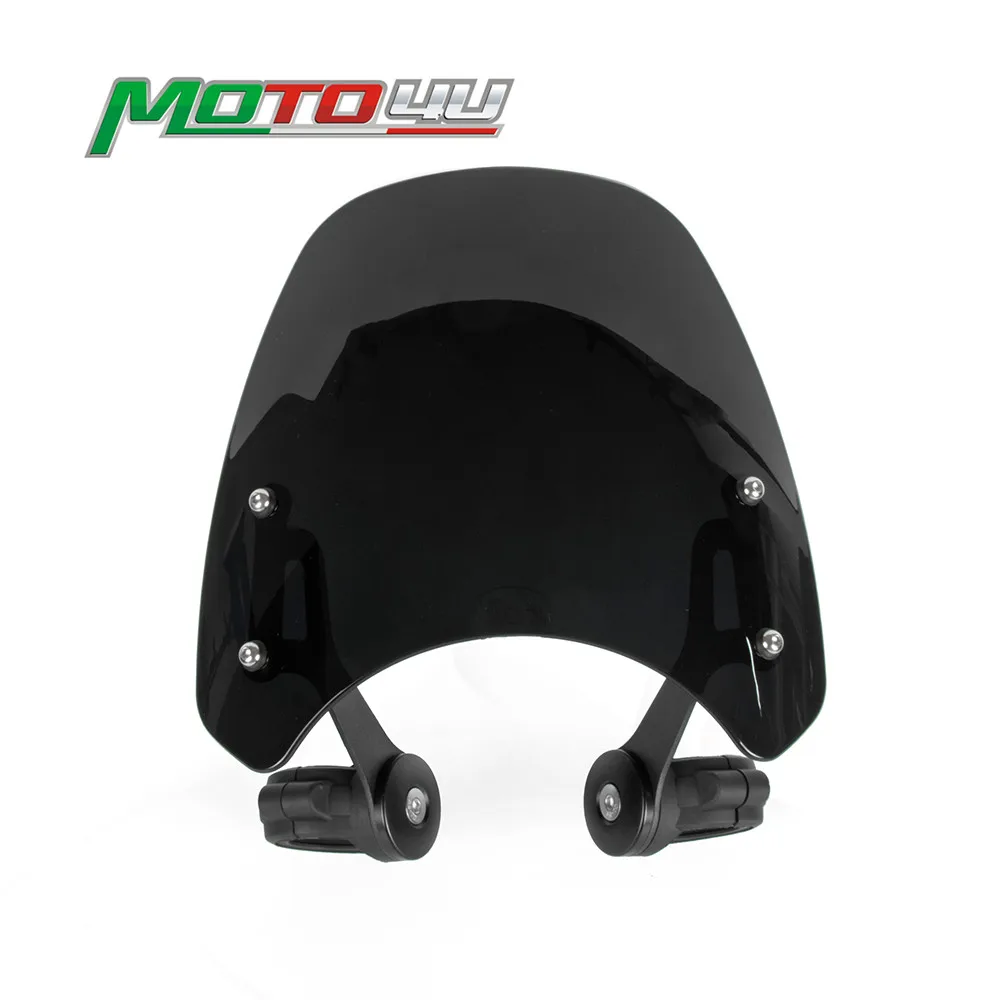 ABS мотоцикл передний ветер экран лобовое стекло Защита с кронштейном для Triumph