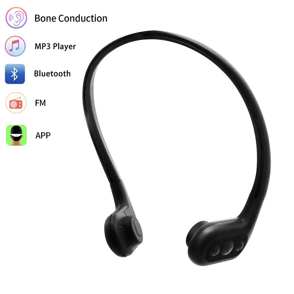 Tayogo плавательные костные проводящие наушники Bulit-in MP3-плеер с FM Bluetooth приложение шагомер IPX8 водонепроницаемый 8 Гб музыкальный плеер