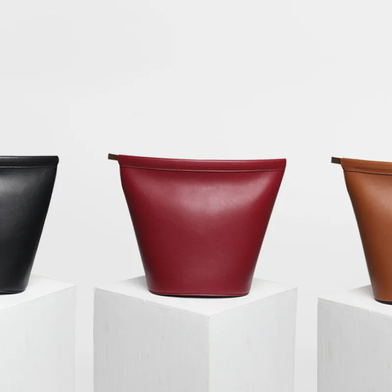 2019 осенне-зимние уличные стильные изогнутые Клипсы из телячьей кожи Наплечные