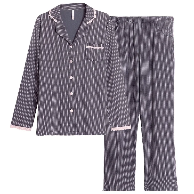 Осенний кардиган с длинными рукавами 100% хлопок в горошек кружевной отделкой