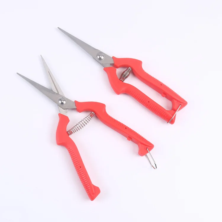 Углерода Сталь головы садовые ножницы для резки веток обходной секатор|Ножницы| |