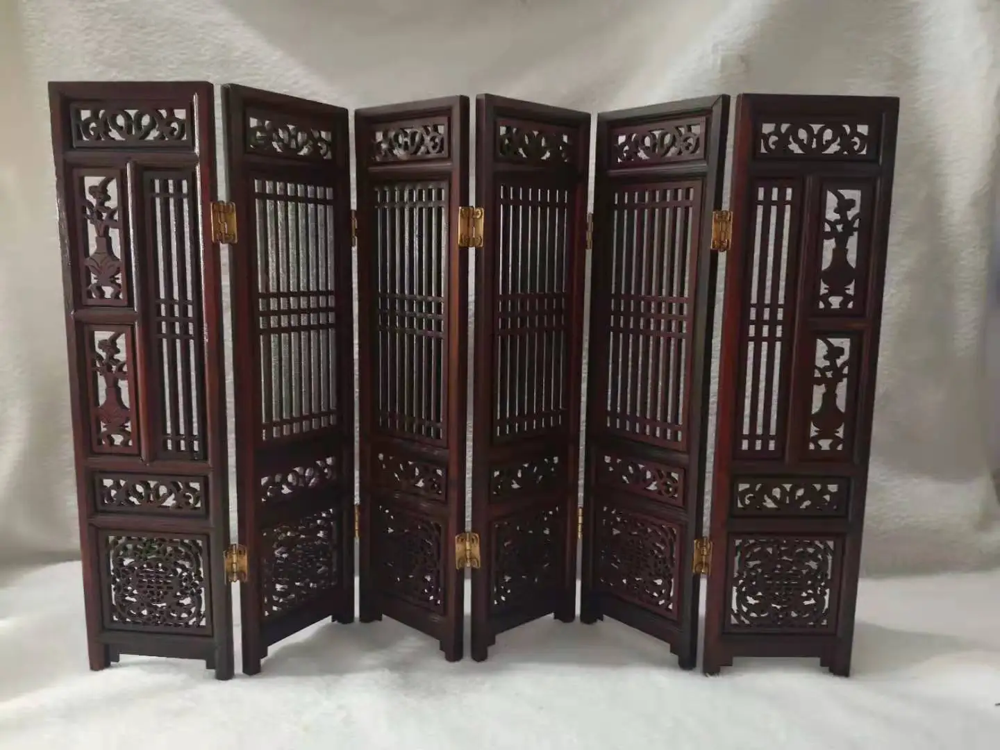 (Мини) изысканный китайский классический ручной резной коллекции Хуншань крылья