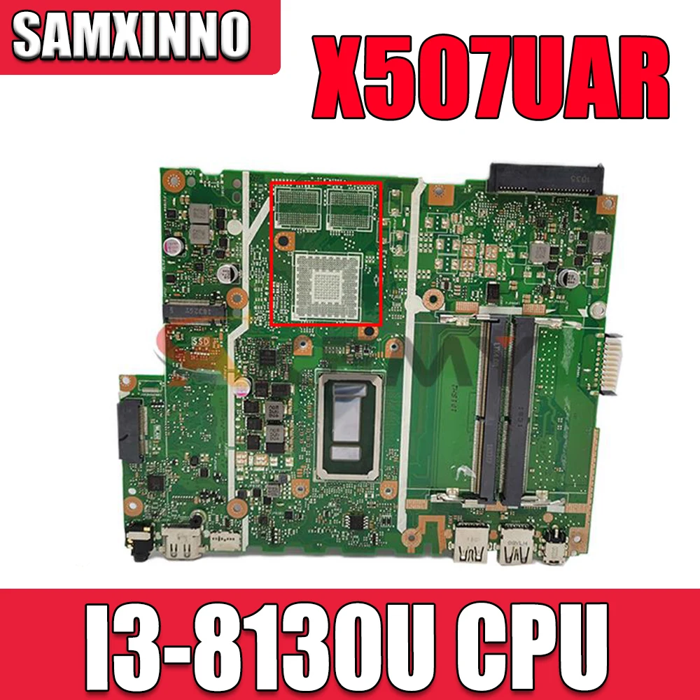 

Akemy For Asus X507U X507UB X507UF X507UBR X507UAR Y5000UB Laptop Motherboard Mainboard 100% Fully Tested With I3-8130U