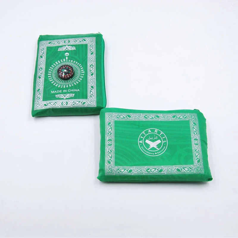 Портативный водонепроницаемый мусульманский коврик для молитв ковер с компасом