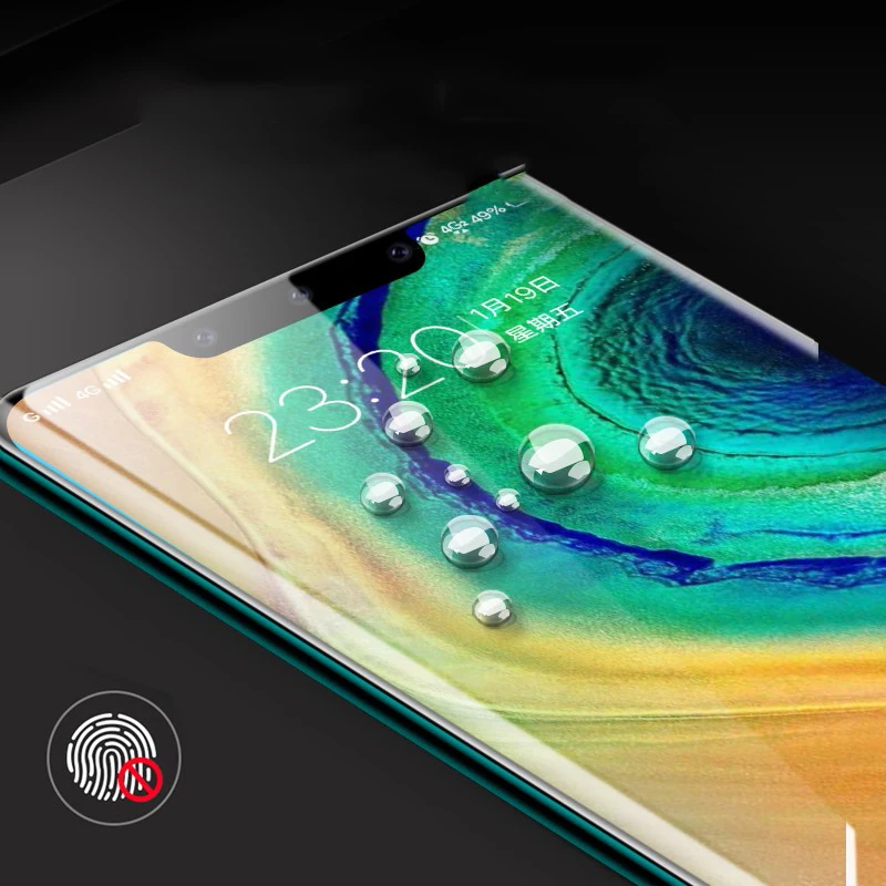3D полное покрытие мягкая ТПУ пленка для Huawei Mate 30 Pro Защита экрана 20 Lite 3H Защитная