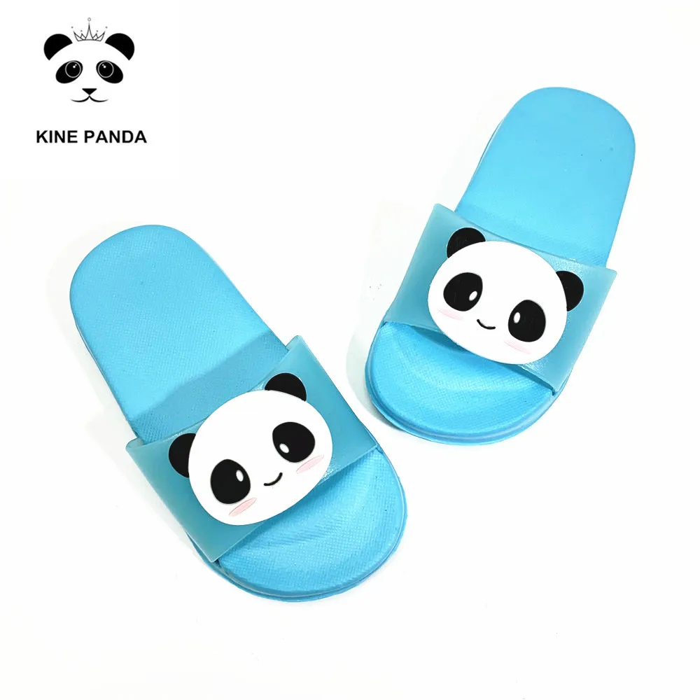 Детские тапочки KINE PANDA Вьетнамки для мальчиков и девочек домашняя обувь детская с