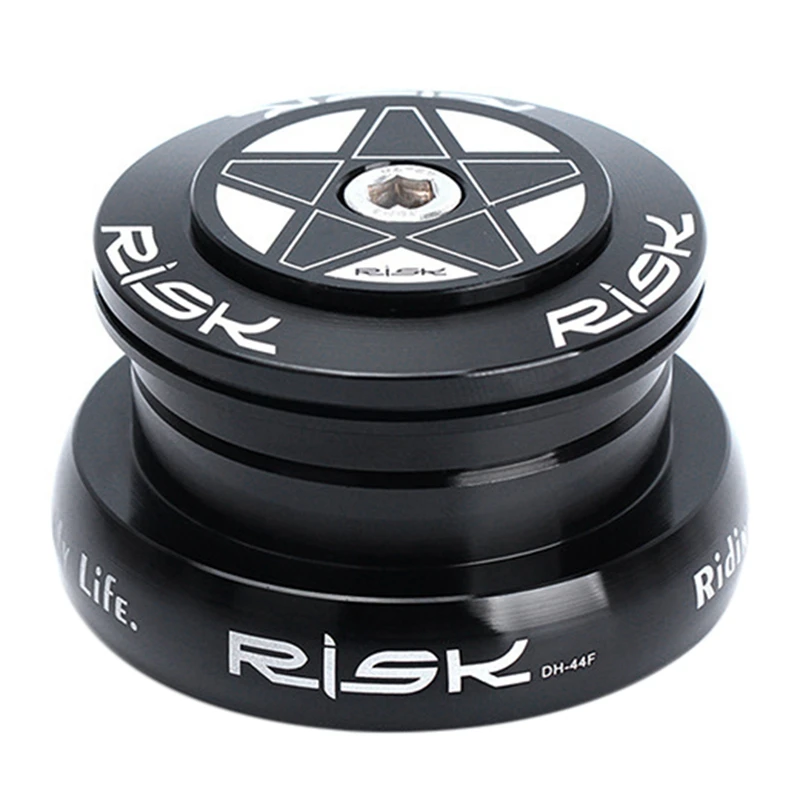 

Hot AD-RISK Dual-Use Bicycle External Cup Headset for 44mm Straight Head Tube with 28.6mm Straight Fork or 1.5 Taper Pipe Fork