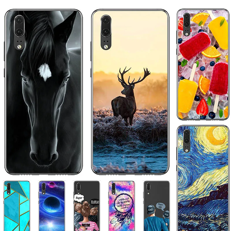 Модный бампер, симпатичный чехол для Huawei P20 Pro, P20 Plus, фотография, фотография, телефон 6,1 дюйма, мягкий силиконовый чехол Модный бампер, симпатичный чехол для Huawei P20 Pro, P20 Plus, фотография, фотография, телефон 6,1 дюйма, мягкий силиконовый чехол