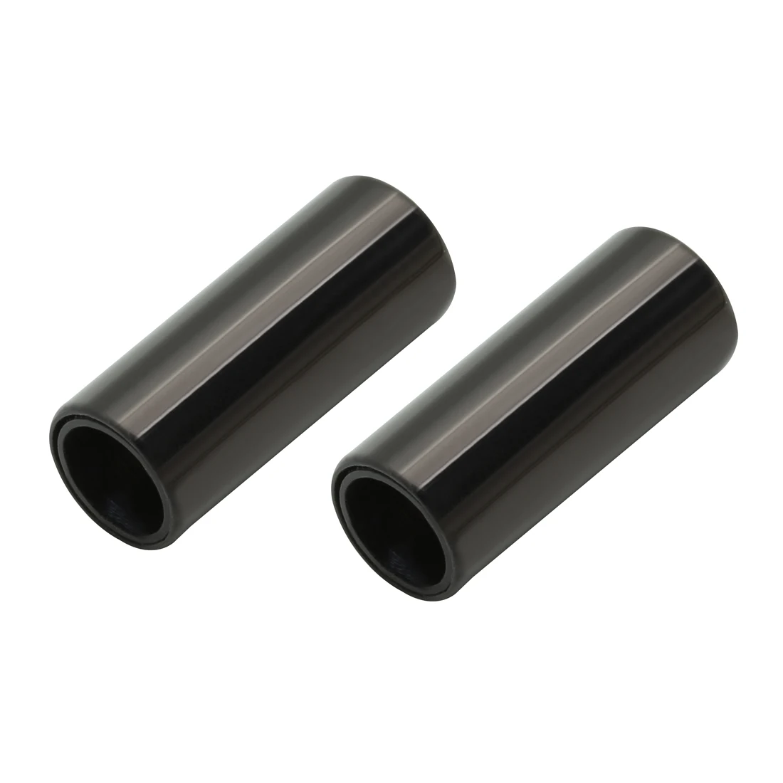 2 шт./лот черная круглая трубка из нержавеющей стали с магнитными застежками