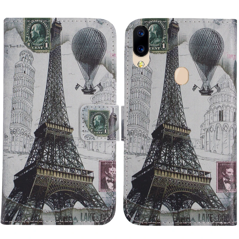 TienJueShi защитный кожаный чехол для MLS D6 iQTalk Verse Color mini Diamond Fingerprint TS 4G Notch Sense Shell Wallet Skin |
