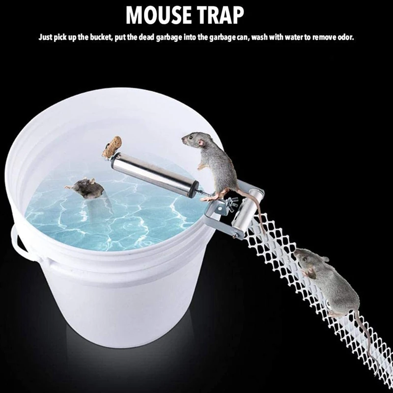 Автоматические ловушки для мыши 2 шт. ловушка крыс вращающаяся палочка из