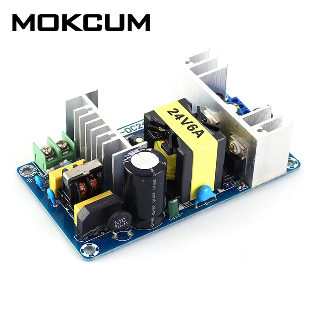 AC DC 24V 6A 150W понижающий модуль источника питания преобразователь 110V 220V до
