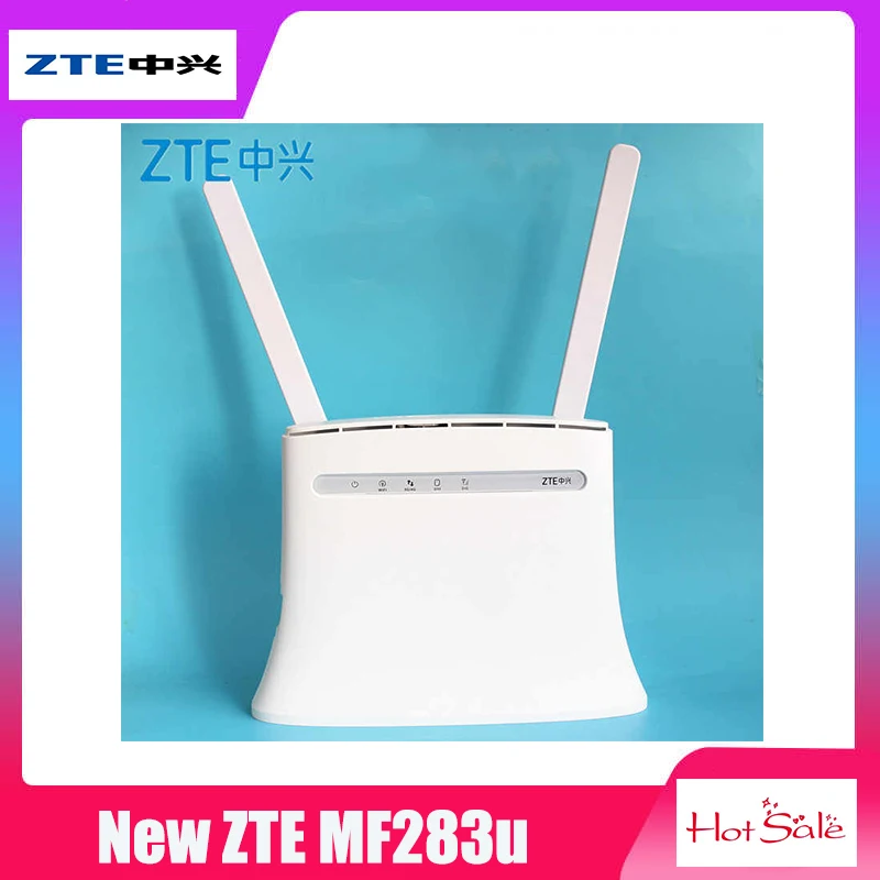 

Разблокированный Мобильный Wi-Fi роутер ZTE MF283u 4G LTE с антенной, 150 Мбит/с, CPE