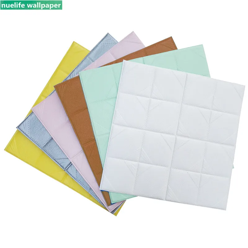 3d Пена наклейки на стену кожа анти столкновения гостиная спальня ТВ задний план