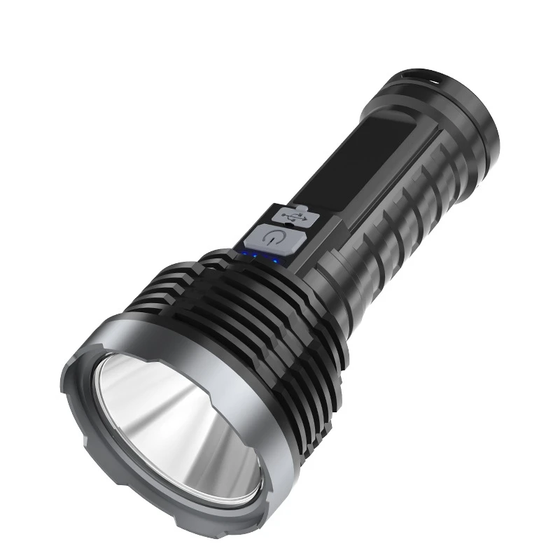 

Led Strong Light Flashlight COB Flashlight USB Charging Floodlight with Side Light for Outdoor