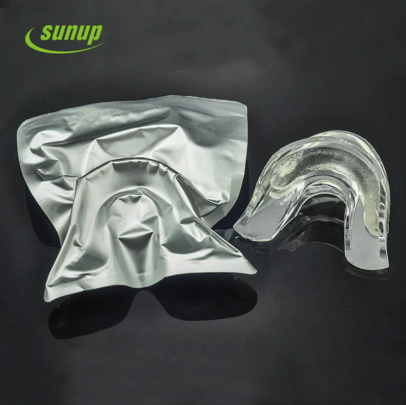 20 шт./лот лоток для рта без перекиси предварительно заполненный гель отбеливания