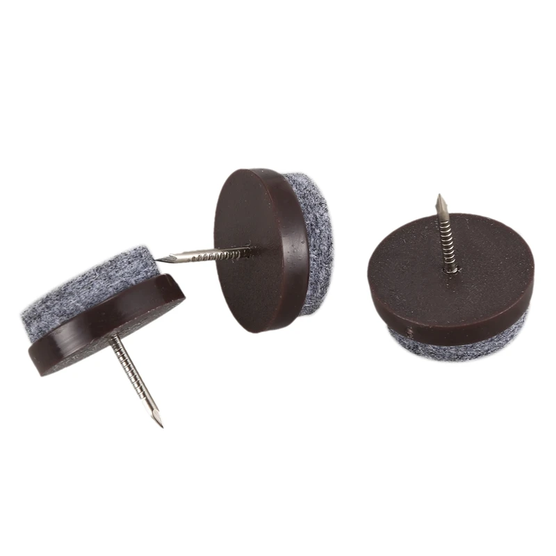 50 шт стул ноги пол Войлок накладки для скольжения DIY ногтей протекторы 22