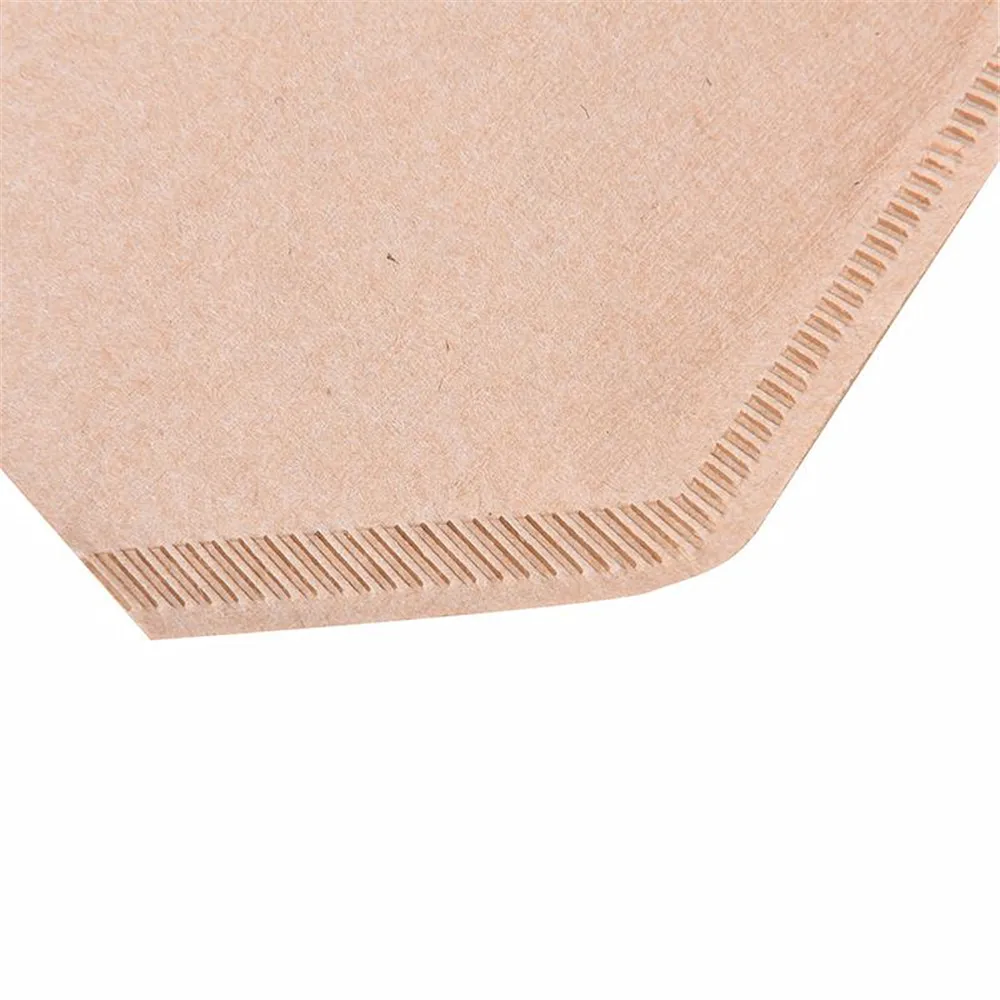 Экологичная неотбеленная оригинальная деревянная ручная капельная бумага для