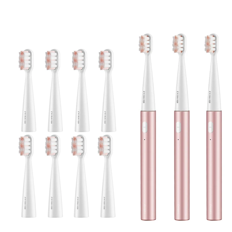 

Электрическая зубная щетка ZHIBAI, с зарядкой от USB, IPX7, водостойкая, 2 режима чистки, таймер на 2 минуты