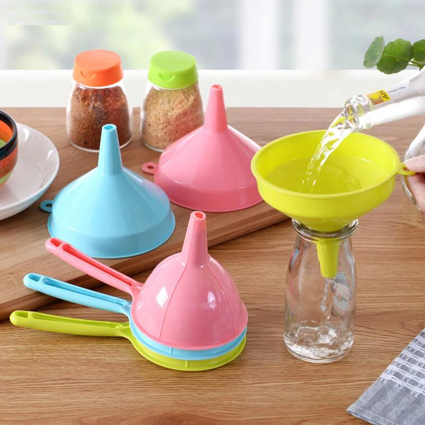 1 шт. пластиковая прозрачная Воронка для жидкого масла|Вытяжки| |