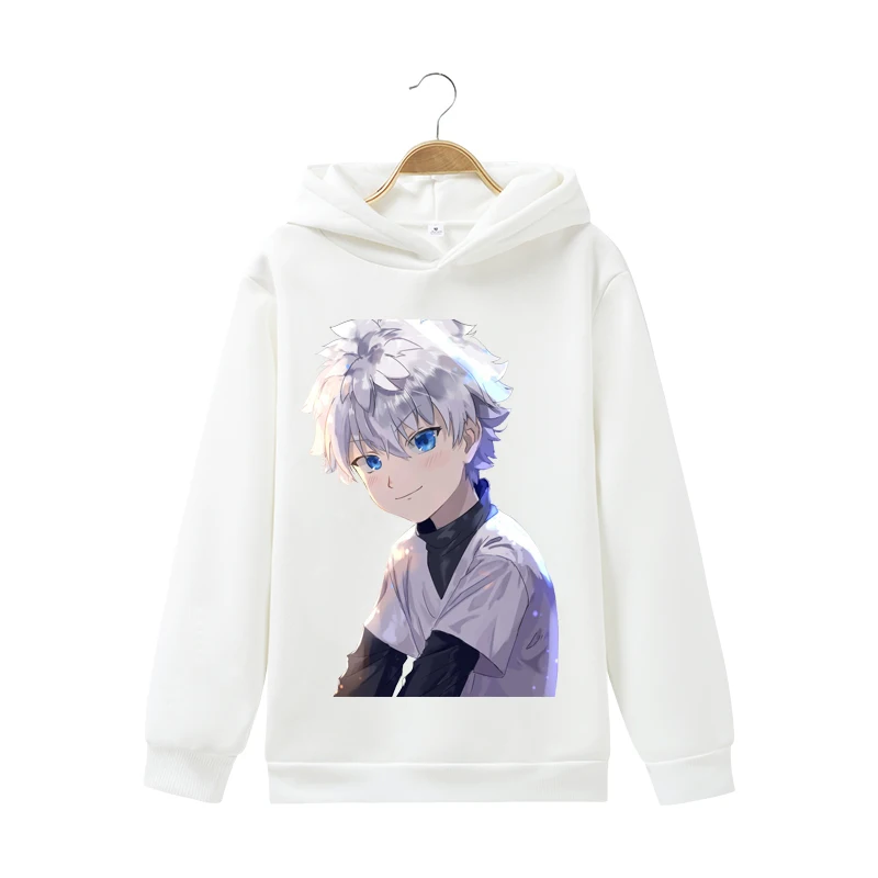 

Anime Hunter x Hunter Killua Zoldyck hoodie Anime Hoodies unisex Women men student style Sweatshirt casual Graphic Hoody