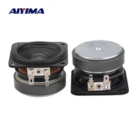 aiyima 2pcs 2 inch full range audio speaker diy sound amplifier computer speaker wool basin dual magnetic loudspeaker