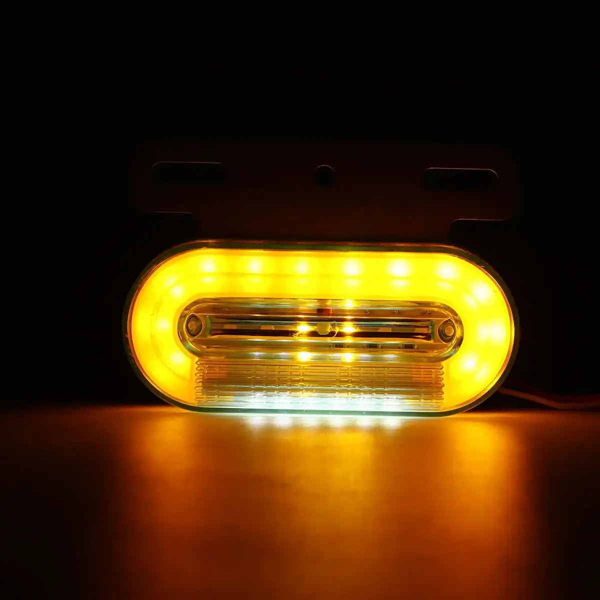 Динамические 24 в 12 светодиодные боковые габаритные фонари автомобильные Внешние