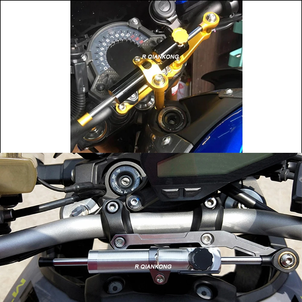 GS логотип CNC AMotorcycle демпфер рулевого управления стабилизация контроль