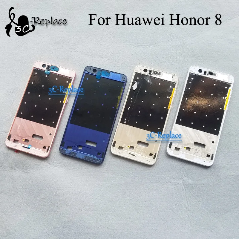 Б/у оригинал для Huawei Honor 8 FRD L09 AL00 AL10 передняя часть корпуса шасси плиты ЖК дисплей