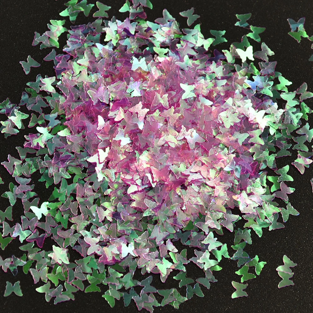 50 г/пакет с блестками в виде бабочки конфетти пайетками и для рукоделия симфонии